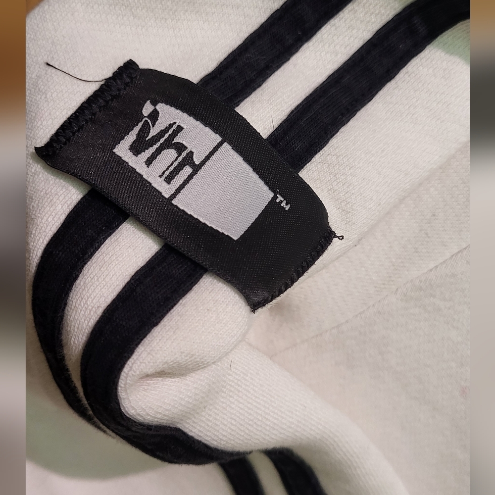 Roots Vintage White Vh-One Front Zip Hoodie S - Picture 4 of 6